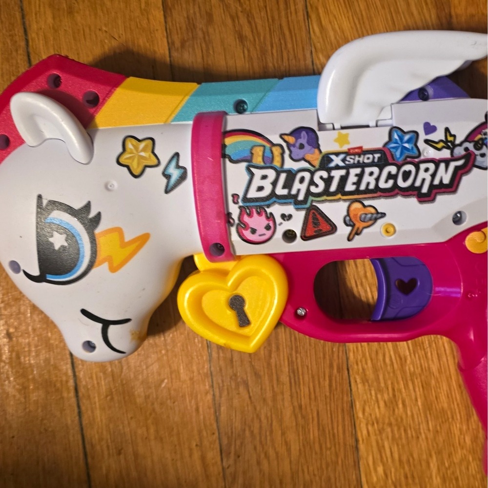 X-Shot Blastercorn Unicorn Dart Blaster Toy, Ages 8-11, 2024